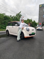 Voiture électrique Yuanqida à faible consommation d'énergie, à faible vitesse, quatre roues, sans permis de conduire, pour femmes, personnes âgées, trajets quotidiens