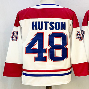 เสื้อฮอกกี้เย็บติดสำหรับผู้ชาย หมายเลข 22 โคล คาฟฟิลด์ 13 โคล คาฟฟิลด์ 14 นิค ซูซูกิ 20 จูราจ สลาฟคอฟสกี้ 48 เลน ฮัทสัน 53 โนอาห์ ด็อบสัน - Product Image 3