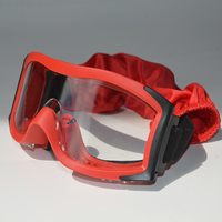 Lunettes de sécurité spéciales pour pompiers, ignifuges, résistantes au feu, verres anti-buée, design plein cadre pour la protection contre le meulage des métaux
