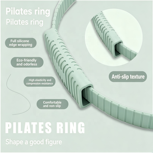 Anillo de Pilates con Logotipo Personalizado, Rueda de Yoga, Material EVA, Negro, Duradero y Ligero, Unisex, para Uso en Casa/Estudio - Product Image 3