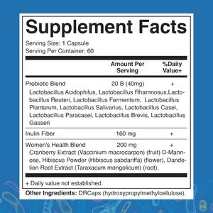 Service OEM Capsule Probiotique Vaginale Maintenir la Santé Vaginale Capsule de Soins Complément Probiotique Mélange Probiotique Capsule Probiotique Vaginale - Product Image 6