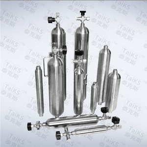 Échantillonneur de gaz de pétrole liquéfié en acier inoxydable haute pression pour la prise d'échantillons de cylindres et de bouteilles - Product Image 2