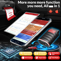 Thinkdiag Outil de diagnostic automobile bidirectionnel Bluetooth OBD2 avec 1 an de logiciel gratuit
