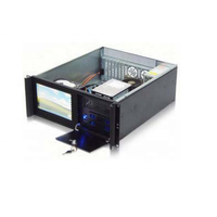 Boîtier de serveur compact LCD 4U, châssis en rack, boîtier de PC industriel EKI-N475LT