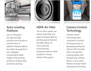 เครื่องพิมพ์สามมิติขนาดใหญ่ Creatbot D1000 หนึ่งลูกบาศก์เมตร ระดับอุตสาหกรรม หัวฉีดคู่ ขนาด 1000*1000*1000 มม. - Product Image 5