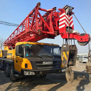 Good condition used Sany 50ton truck <b>crane</b> telescopic <b>crane</b> engine hoist <b>crane</b> - Product Image 1