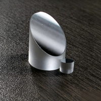 Miroir en silice fondue UV première surface 45 °   Revêtement en aluminium pour miroir à tiges, pour laser UV et instruments scientifiques