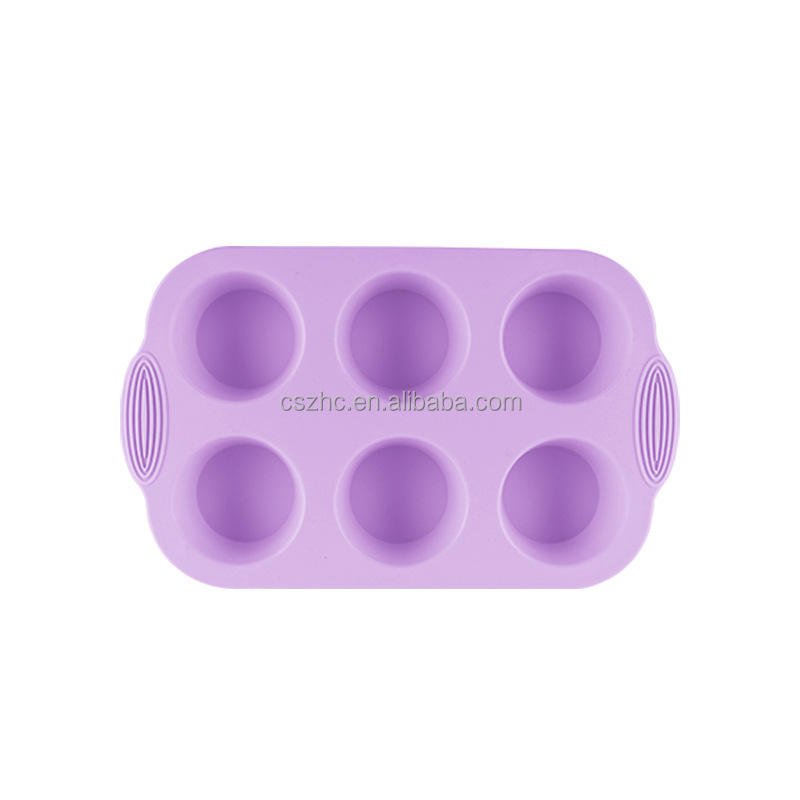 6 holes muffin cake mold