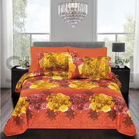 Ensemble de draps modernes 6 pièces, literie douce et luxueuse, ensemble de draps pour lit king-size et queen-size, 6 pièces, style hôtel