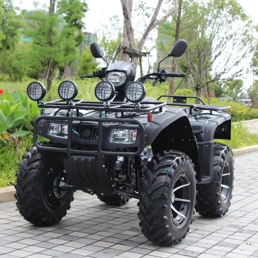 Bicicleta ATV de alta resistencia para adultos, vehículo de dos ruedas de 250cc, con desplazamiento de Quad, fabricado en China