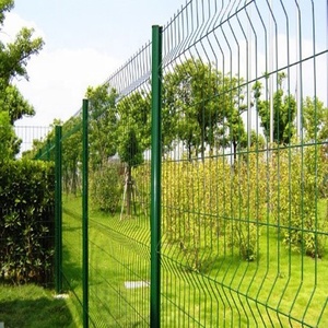 Tuindraad Aanpasbaar Pvc Gecoat Gaas Hekwerk Hete Geperforeerde Gelaste Buigdeurpanelen 3d Hek - Product Image 3