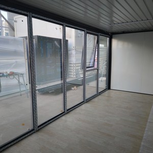 Maison conteneur pliable en kit 20 pieds à faible coût de transport, maison préfabriquée pliable, vente directe fabricant - Product Image 2
