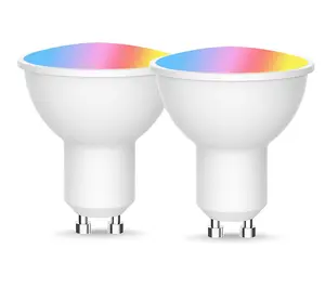 App Remote Control 5W RGB LED 2700-6500K GU10 WiFi Blue tooth Smart Light Bulb Alexa Google Household Spotlight Light Lamp