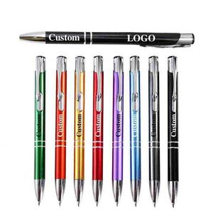 Stylo rouge promotionnel pour activités de bureau et cadeaux d'affaires, logo personnalisé imprimé, stylo de 0,7 mm - Product Image 6