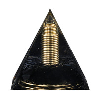 Großhandel 6CM Handgefertigte Klebstoff-getauchte Natürliche Kristallpyramide Amethyst-Kristallchips Figur Heimdekoration Ornamente Geschenke