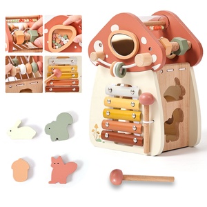2024 nuovo arrivo multifunzione in legno fungo casa <span class=keywords><strong>giocattoli</strong></span> per bambini Montessori <span class=keywords><strong>giocattoli</strong></span> educativi per l'apprendimento precoce <span class=keywords><strong>giocattoli</strong></span> per bambini piccoli - Product Image 5