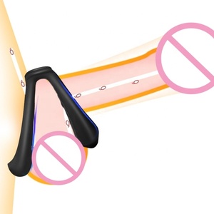 <strong>Factory</strong> Direct Men's Double Cock Ring Delay Ejaculation <strong>Penis</strong> Sex Toys - Product Image 3