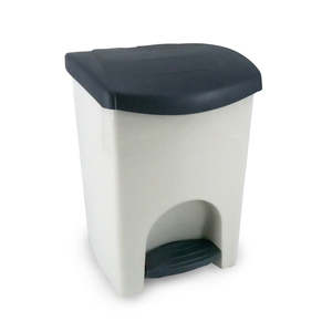 Bidone per Riciclaggio da 50L con Pedale e Coperchio per Uso Interno/Esterno in Polipropilene Contenitore Ecologico per la Separazione dei Rifiuti - Product Image 4