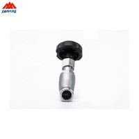 Vanne à siège incliné en acier inoxydable à performance d'étanchéité fiable, fonctionnement silencieux, disponible en acier inoxydable silencieux