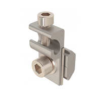 Système de montage solaire SECARE SECARE-B69 en acier inoxydable résistant à la corrosion, avec clip et support de fixation au sol