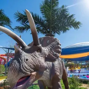 Jingujin Good Selling Park Live Dino Statue Animatronic Dinosaur Simulation Realistic Animatronic Dinosaur For Mall
