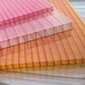 Nouveau panneau en plastique cristal 8mm Feuille de <span class=keywords><strong>polycarbonate</strong></span> cellulaire Feuille de <span class=keywords><strong>polycarbonate</strong></span> creuse - Product Image 3