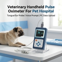 Oxymètre de pouls numérique portable SY-W001 pour clinique vétérinaire et hôpital pour animaux