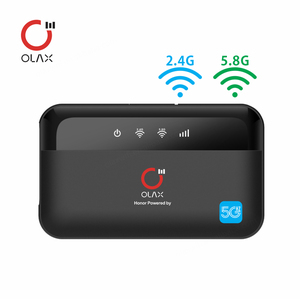 OLAX M100 4G โมบายไวไฟฮอตสปอต Mifis ความจุแบตเตอรี่ 10000mAh ความเร็ว 150Mbps เราเตอร์พกพา LTE 2.4/5.8G เราเตอร์พาวเวอร์แบงค์ พร้อมช่องใส่ซิมการ์ด - Product Image 3