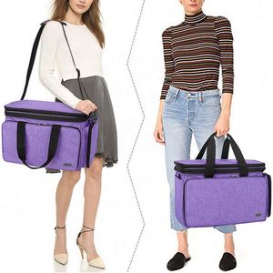 Bolsa de Ganchillo de Gran Capacidad, Organizador de Agujas de Tejer, Bolsa de Almacenamiento de Hilo, Fabricada por BSCI - Product Image 6