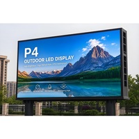 Cartelera LED para Exteriores con Soporte de Aluminio Fundido a Presión, Gestión Remota de Dispositivos, para Anuncios en Aeropuertos, Autopistas y Centros de Tráfico
