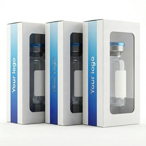 Boîte d'expédition personnalisée pour le stockage de flacons de 3 ml, 10 ml, simples, doubles, triples, quinquuples, décuples, avec plateau en plastique - Product Image 2