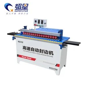 High Speed Woodworking Edge Banding Machine Automatic Sealing Trimming Polishing And End-cutting
