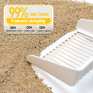 <span class=keywords><strong>Litière</strong></span> pour chat en sable minéral mélangé, de haute qualité, à agglomération rapide, anti-odeur, best-seller - Product Image 2