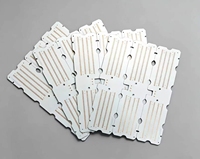 Carte de circuit imprimé (PCB) en aluminium LED haute tension personnalisée, 1,2 mm, 35 μm, surface en cuivre OSP, RoHS, ISO9001, pour éclairage public, carte de circuit imprimé MCPCB