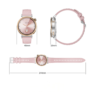 Montre connectée pour femme 2026, vente chaude, écran AMOLED 1,32 pouces, 3 paires de bracelets, IP68, oxymètre de pouls, fréquence cardiaque, mode, étanche, montre intelligente pour femme - Product Image 3