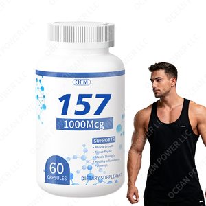 Oem 157 viên nang 60 đếm với chất chống oxy hóa peptide chiết xuất thảo dược & hoạt động vitamin cơ bắp tập thể dục bổ sung cho người lớn - Product Image 1