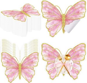 Manteles individuales desechables de papel de mariposa, Mantel Individual de mariposa <span class=keywords><strong>para</strong></span> primavera, verano, boda, <span class=keywords><strong>cumpleaños</strong></span>, Baby Shower, fiesta de vacaciones - Product Image 1
