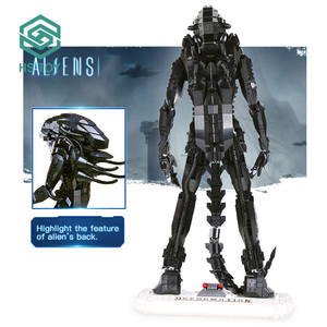 HS 2020 PCS Blocs de construction Figurine Alien Blocs en plastique ABS Ensembles de films Série Robot Jouet éducatif pour enfants - Product Image 3