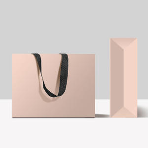 Sacchetto di Carta Kraft Senza Cordoncino, Borsa per Negozi di Abbigliamento, Sacchetto <span class=keywords><strong>Regalo</strong></span> Personalizzato, Sacchetto Pubblicitario in Cartoncino Bianco per Tè - Product Image 4