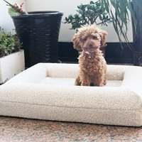 Cama Ortopédica para Perros XL/XXL con Cubierta Impermeable, Sofá para Mascotas con Espuma de Soporte, Cojín Lavable Extraíble Antideslizante, Diseño Sólido