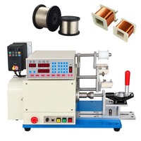 Máquina Bobinadora Frontal de un Solo Husillo con Control CNC de 5000 RPM para Bobinado de Relés de Transformadores y Bobinas de Voz