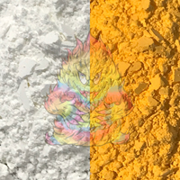 Poudre photochromique sensible aux UV, pigment réversible activé par la lumière du soleil, incolore à couleur vive pour l'encre, le silicone, la résine et l'artisanat