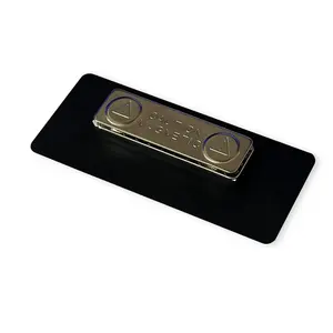 Personnalisé Hello My Name Is Flowers Border Design Nom Badge Résine Finition Premium Personnalisé Durable Diverses Attaches - Product Image 5