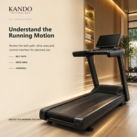 Caminadora Motorizada Comercial, Equipo de Cardio para Gimnasio, Centro de Fitness, Uso Comercial