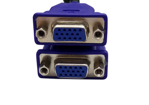 20CM DMS 59pin Nam Để Tăng Gấp Đôi Dual VGA Nữ Y Splitter Video Adapter Cable DMS-59 0.2M Chuyển Đổi Kết Nối DMS59 Để VGA Cable - Product Image 4