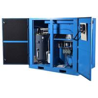 Compresseur d'air industriel à vis DUKAS 7,5-37 kW, refroidi par air, lubrifié, stationnaire, à vitesse fixe