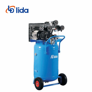 Compresor de Aire Vertical Luowei de 2.5HP y 10 bar, 100L, Accionado por Correa, con Certificación CE, Compresor Industrial Avanzado para Mantenimiento de Automóviles - Product Image 2