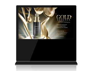 75 86 98 inç kapalı zemin standı CMS bulut uzaktan kumanda dijital tabela 4K yatay dokunmatik Kiosk reklam <span class=keywords><strong>lcd</strong></span> ekran - Product Image 2