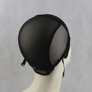 Nouvel Arrivage : Bonnets à dentelle <span class=keywords><strong>pour</strong></span> la <span class=keywords><strong>confection</strong></span> de perruques, couleur marron-noir, tailles S, M, L, <span class=keywords><strong>filet</strong></span> à cheveux <span class=keywords><strong>pour</strong></span> perruques - Product Image 1