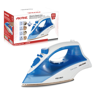 AKANE <strong>Electric</strong> Steam <strong>Iron</strong> With Powerful 1400W Heating Stable Ceramic Soleplate Support and Efficient Large Steam Output - Product Image 3